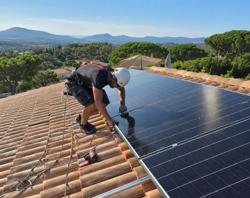 Installateur panneaux solaires Neuvic — pose photovoltaïque sur toiture